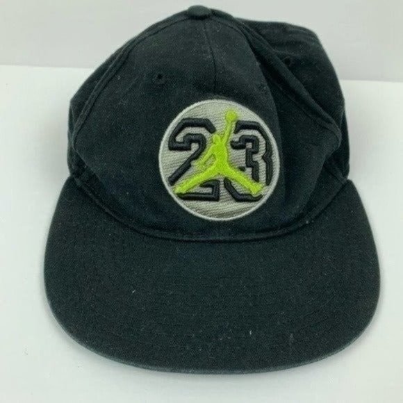 Michael Jordan 23 Hat Jumpman Logo Youth Child Sport Vintage 80s 90s Fitted Cat - Picture 2 of 7